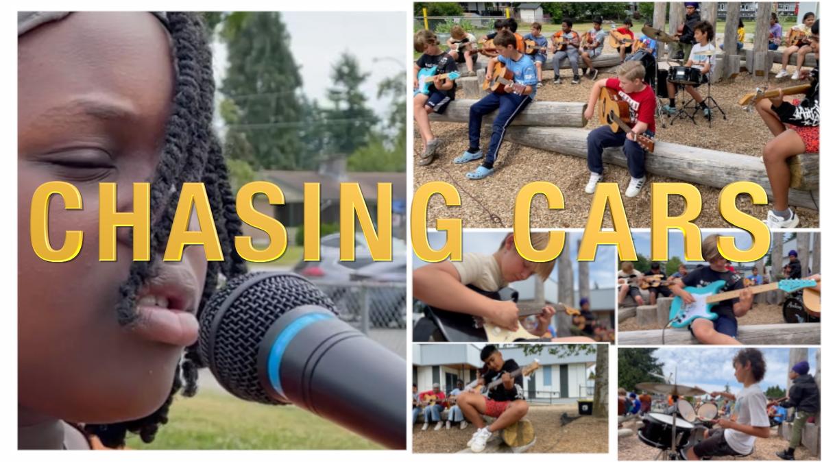 Chasing Cars Music Video Chasing Cars By Mr. Hipwell's Grade 4 & 5 class