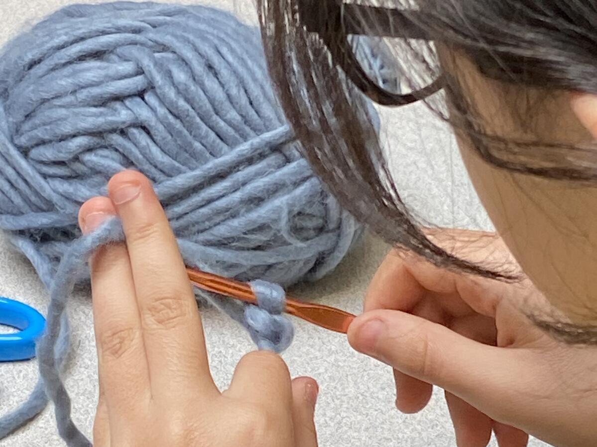 Crochet Club at Dormick Park